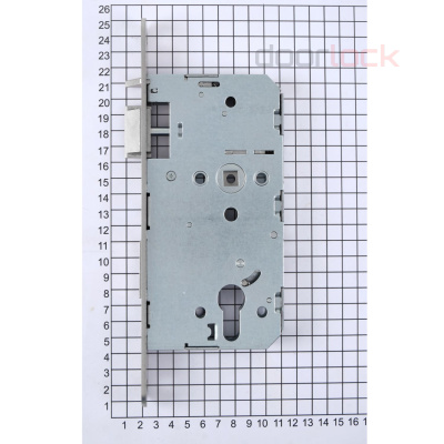 Замок дверной огнестойкий DL1769SL/B/55mm/SS