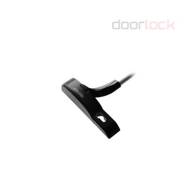 Ведущий механизм с рычагом для системы антипаника DOORLOCK PD910FR-BAR PZ72мм, черный
