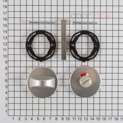 Поворотная кнопка HOPPE 42KV/RW-SK/OL F1 с индикатором