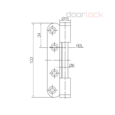 Петля SIMONSWERK VARIANT V 0037 WF золотистая