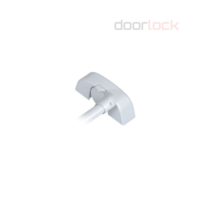 Ведомый механизм с рычагом для системы антипаника DOORLOCK PD910FR-BAR, серебристый