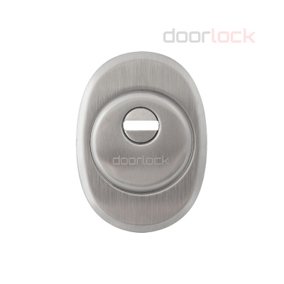 Броненакладка врезная декоративная 25 мм DOORLOCK DEF5025 SN