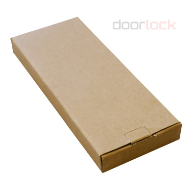 Замок дверной с роликом DL401R/C/55/20/SSS, цилиндровый, матовая нержавеющая сталь